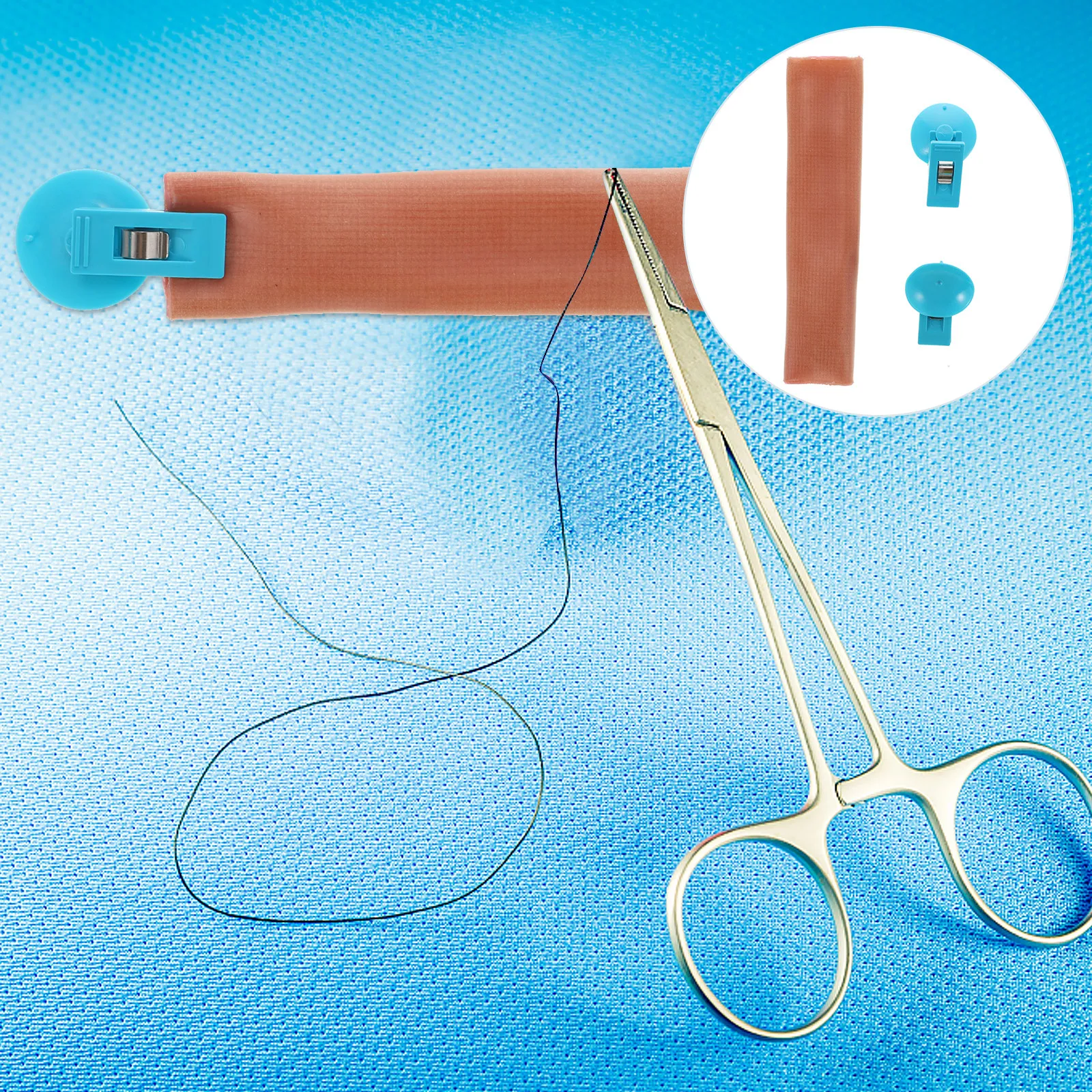 

Набор для тренировки наложения швов на кишечной трубке: экономичный тренажер для практики сосудистой хирургии, имитация кровеносных сосудов