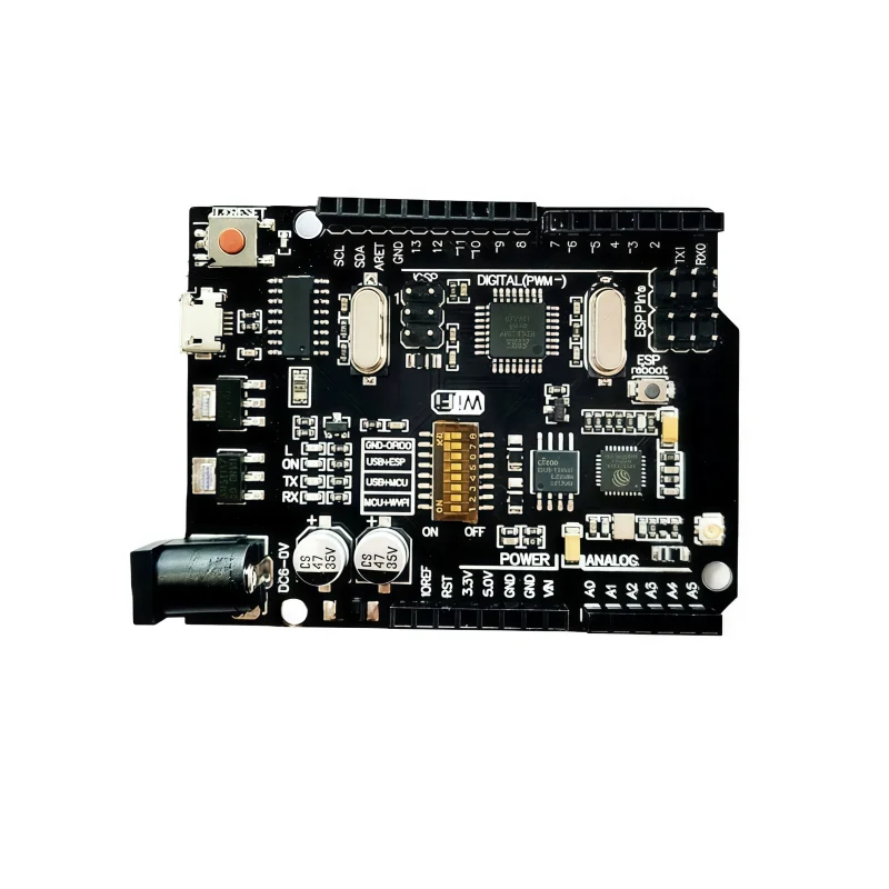 Wireless network ATmega328P ESP8266 (32Mb memory), suitable for FUNO's USB-TTL