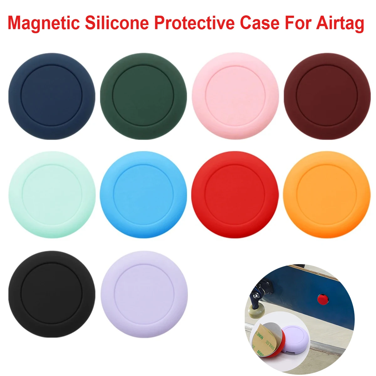 1PC Magnetic Silico…