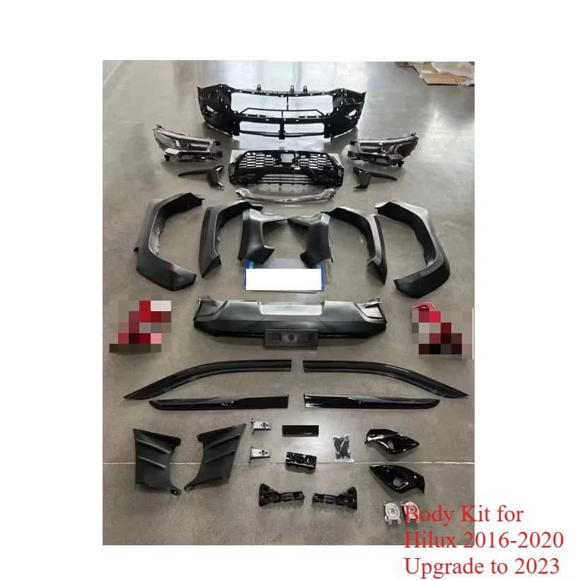 

Original Quality GR Sport Body Kit for Hilux 2016-2020 Upgrade to 2023