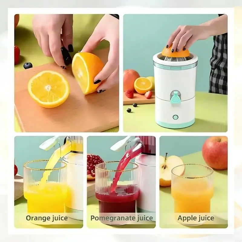 F92F Quick Portable Juice Machine 7.4V Battery Camping Office Ready