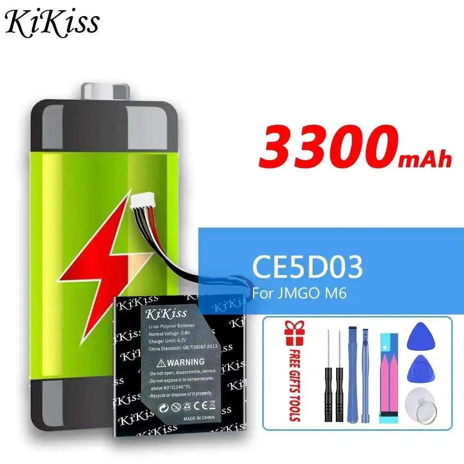 

Аккумулятор для проектора Jmgo M6 CE5D03, 6-контактный разъем, 3300 мАч, высокая совместимость