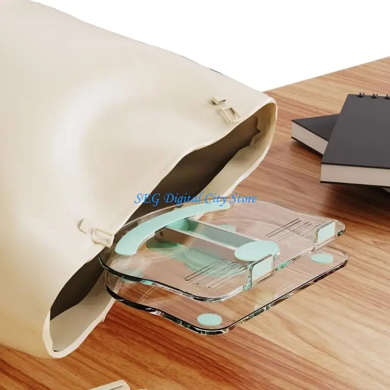 U75B Premium Acrylic Desk Stand Holder for Phones and Tablets Adjustable