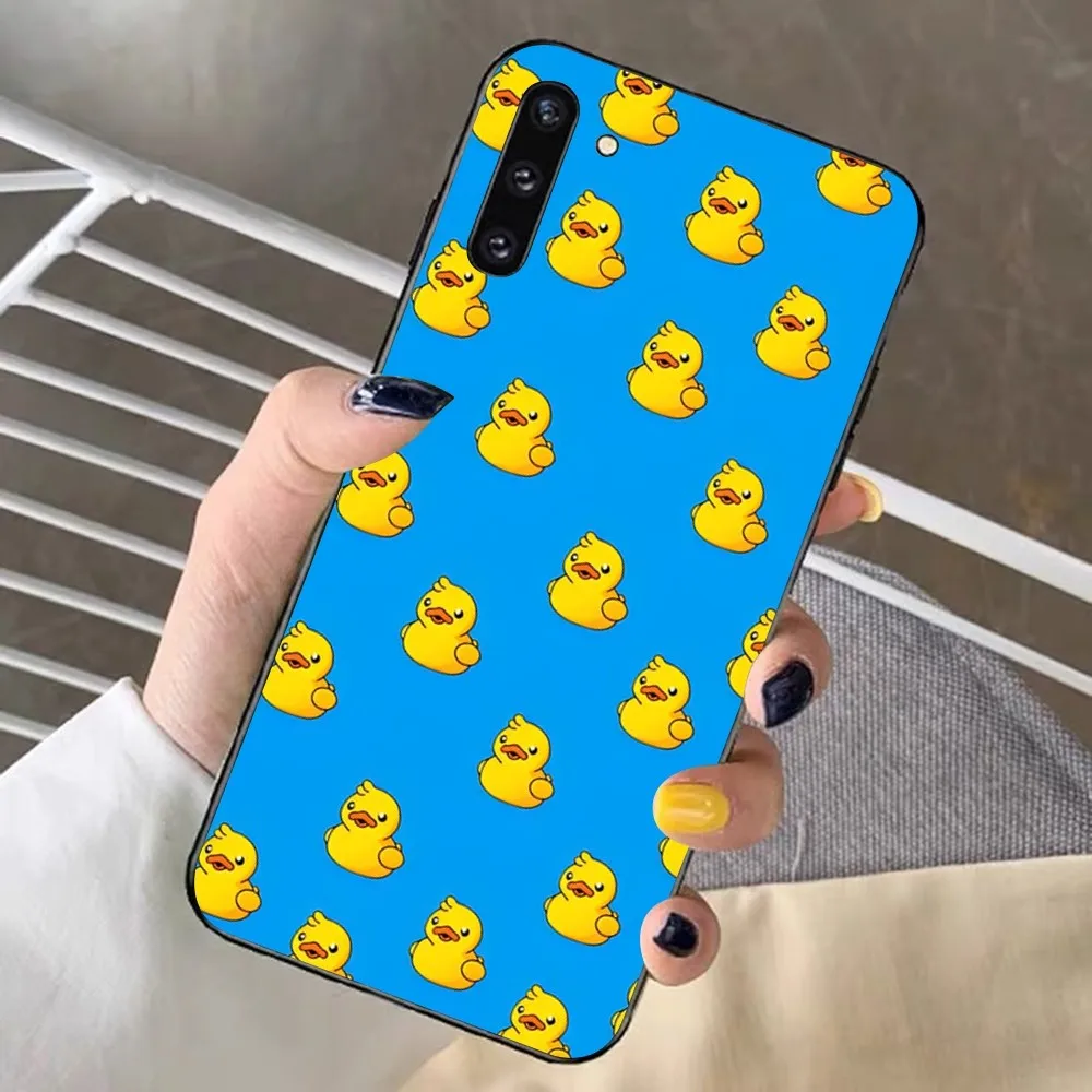 Yellow Duck Phone Case For Samsung Note 8 9 10 20 pro plus lite M 10 11 20 30 21 31 51 A 21 22 42 02 03