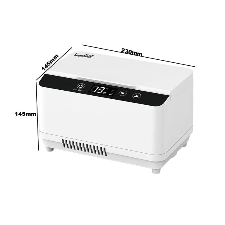 12 فولت التيار المتناوب/تيار مستمر USB الأنسولين ثلاجة صغيرة صندوق تبريد السيارة قابلة للشحن صندوق تبريد الأنسولين