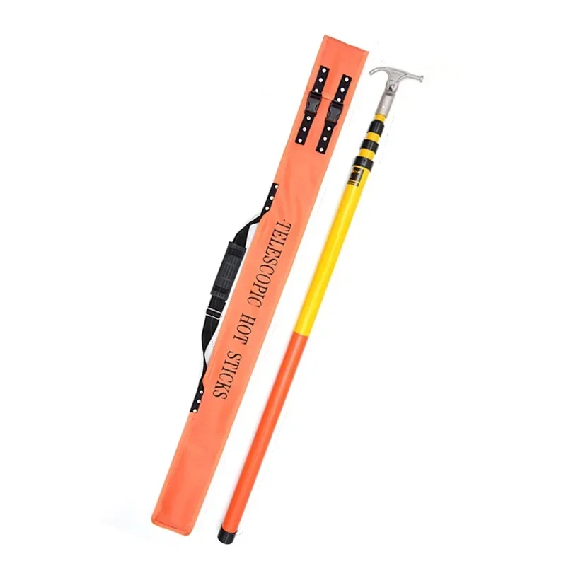 

Customized High Voltage Fiberglass Telescopic Insulated Round Hot Sticks Rod