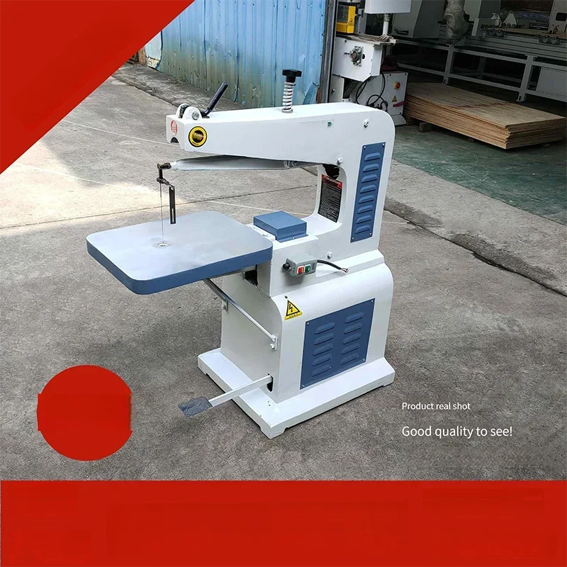 

Портативное деревообрабатывающее оборудование 220 В MJ442, высокоскоростная пила для протяжки, аксессуары, кривая прокрутка, проволочная пила для работы по дереву