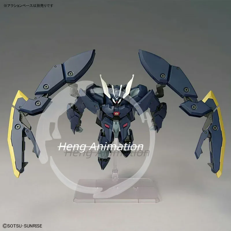 Em estoque bandai original hg orphans de sangue de ferro URDR-HUNT gundam zagen figura de ação modelo ornamento