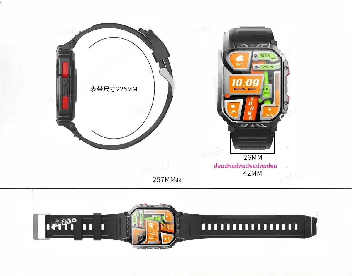 Спортивные часы на открытом воздухе F407, браслет с шагомером на расстоянии, пульсометром, кровяным давлением, Bluetooth, умные часы с вызовом Спортивные часы на открытом воздухе F407, браслет с шагомером на расстоянии, пульсометром, кровяным давлением, Bluetooth, умные часы с вызовом