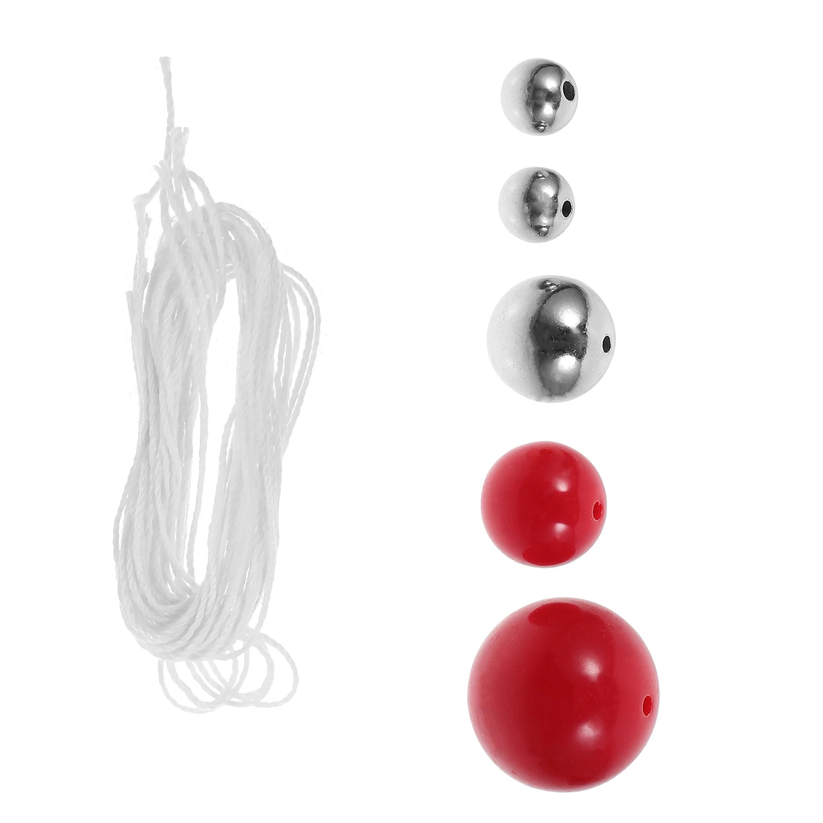 5 Pcs Mechanical Experiment Equipment Newton Balls Mechanics Experimental Plastic Pendulum Kit