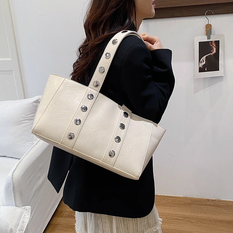 

Elegant Women Luxury High End Fashion Leather Shoulder Bag Classic Tote Handbag Daily Crossbody