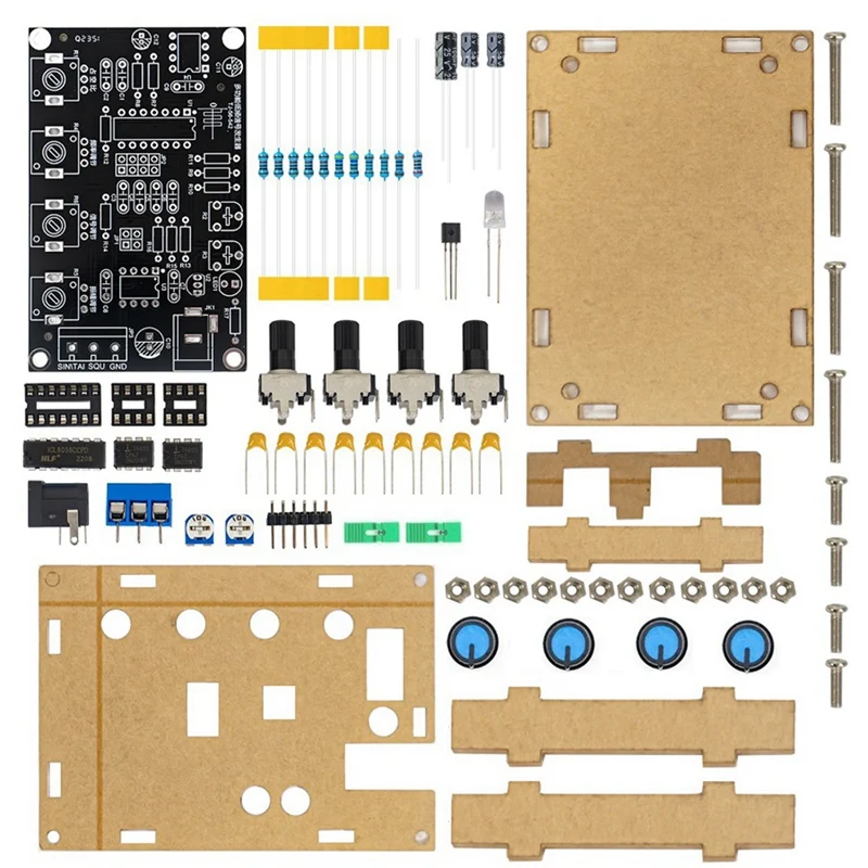 

ICL8038 Function Signal Generator Module Sine Square Triangle Signal Generators DIY Welding Practice Kit