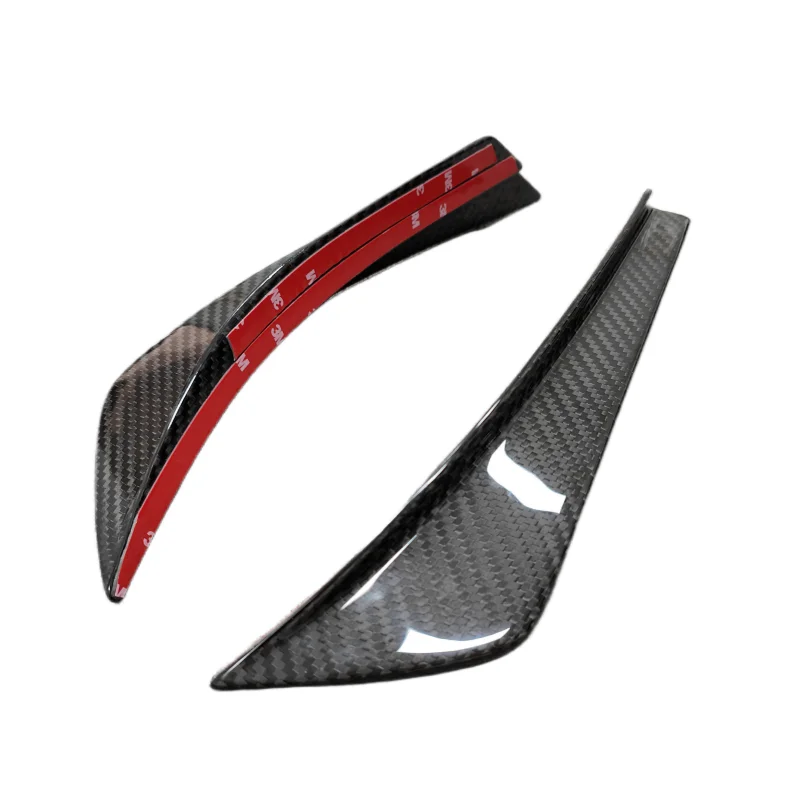 

Dry carbon fiber MC20 OD style front bumper wind blade for Maserati MC20 front bumper reinforcement strip body kit