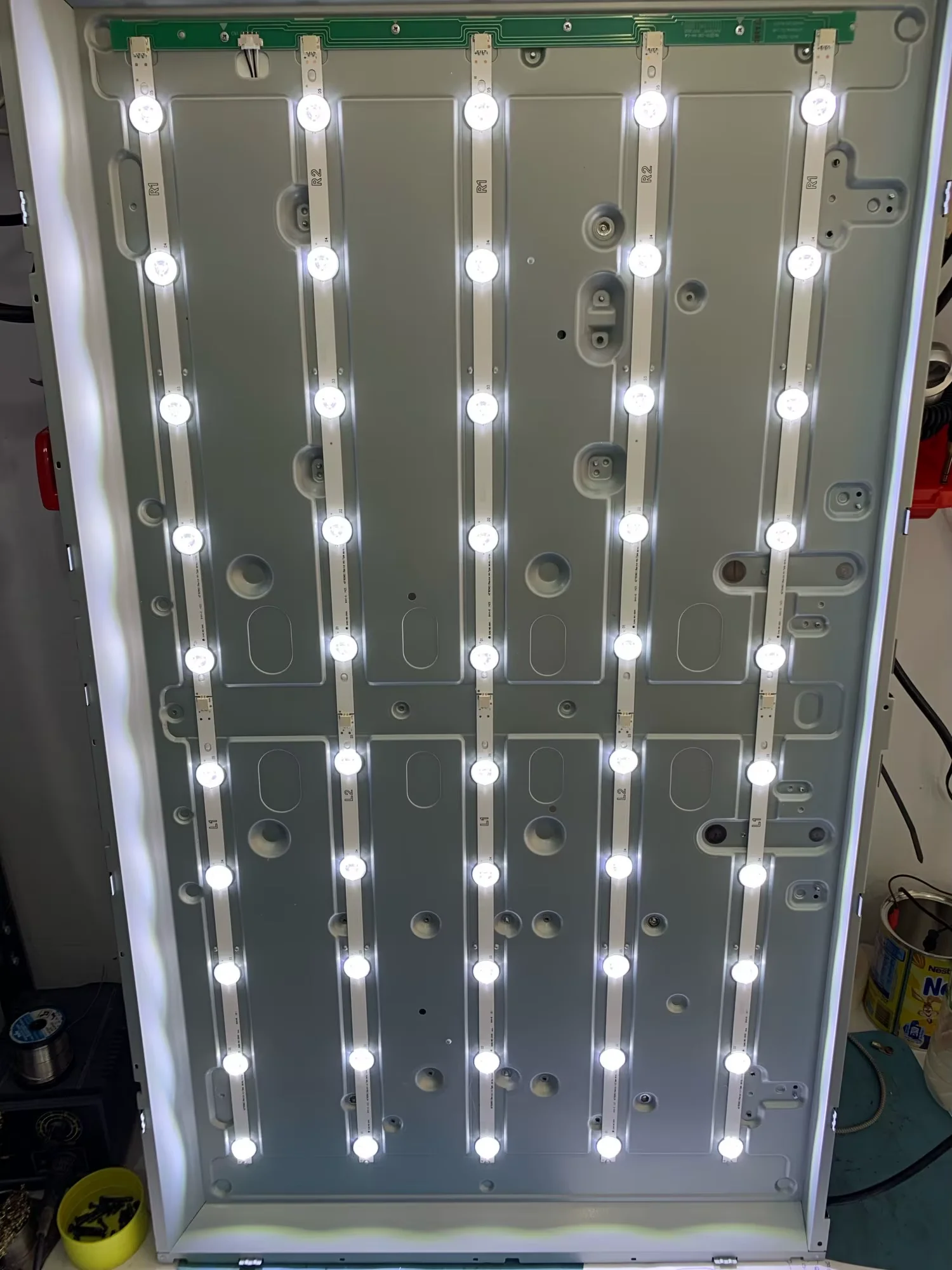 

Новый комплект светодиодных лент из 10 шт. для 42LA6136 LC420DUE 42LN5400 42LA621S 42LN5757 6916L-1385A 6916L-1386A 6916L-1387A 6916L-1388A