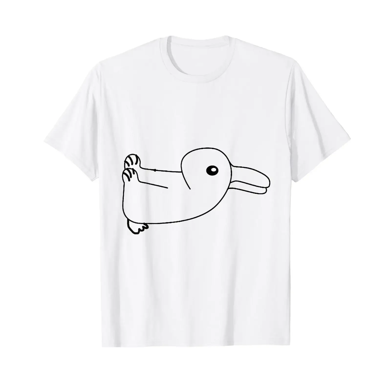Wittgenstein Duck Rabbit Optical Illusion T Shirt vintage Washed Comfortable graphic Breathable Versatile Casual streetwear
