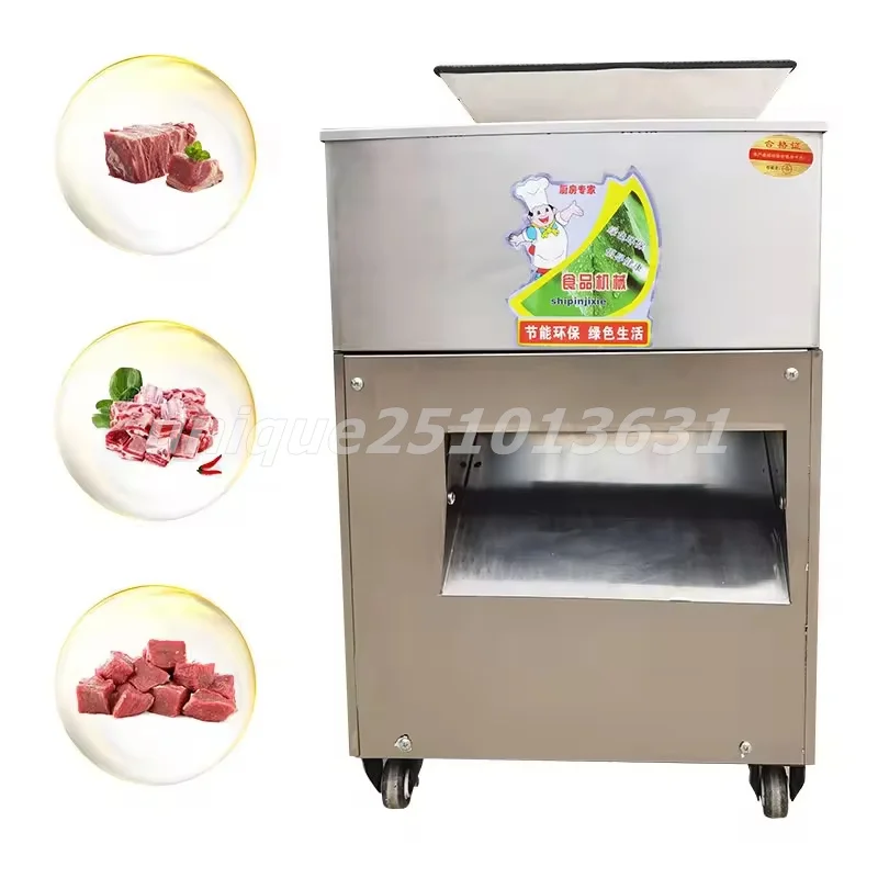 

Commercial Beef Dicer Meat Product Making Machines Automatic Frozen Meat Slicer Chicken Cube Meat Cutter