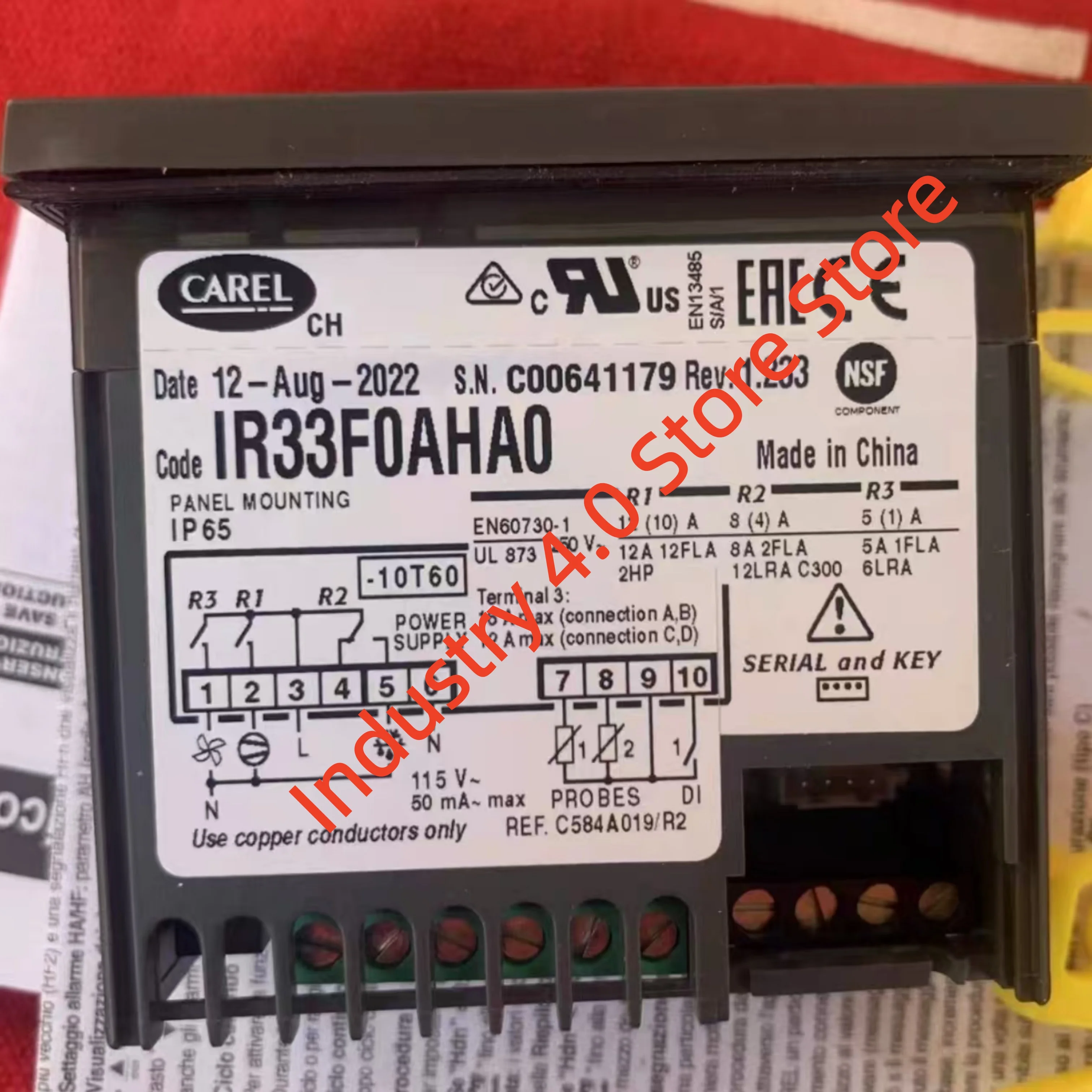 IR33F0AHA0 115V brand new  Thermostat
