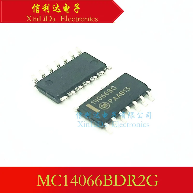 MC14066BDR2G MC14066 The marking code 14066BG SOP14 Signal switch/multiplexer New and original