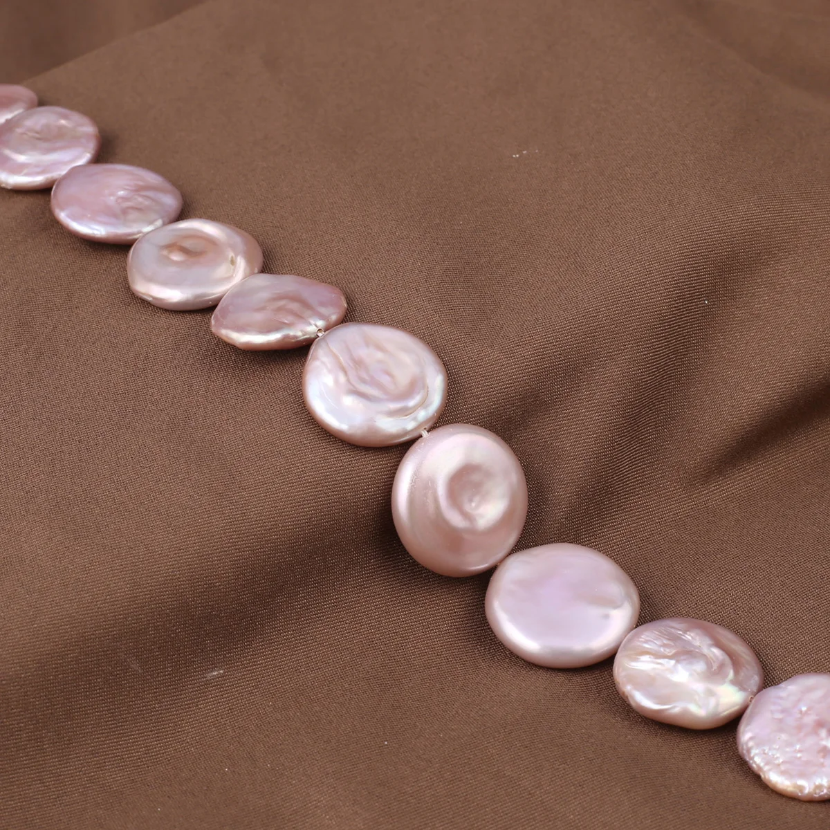Natural Fresh Water Pearl Beads Purple Round Shape Isolated Loose Beaded for Jewelry Making DIY Necklace Bracelet Accessories