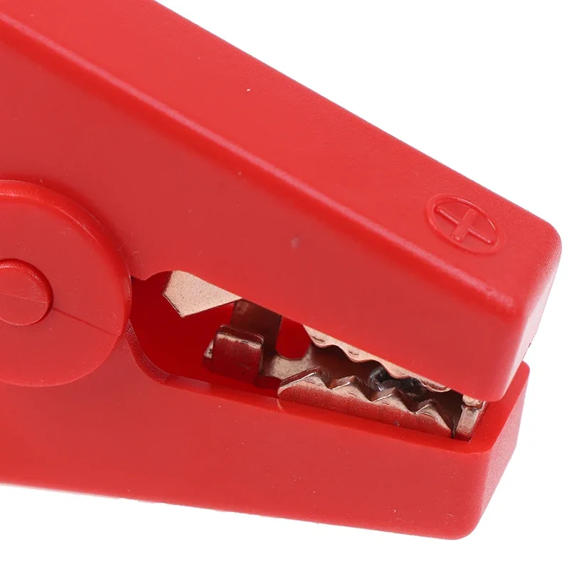 2Pcs Alligator Clips Terminal Electrical Battery Crocodile Clamp Test Connector for Jumper Cables