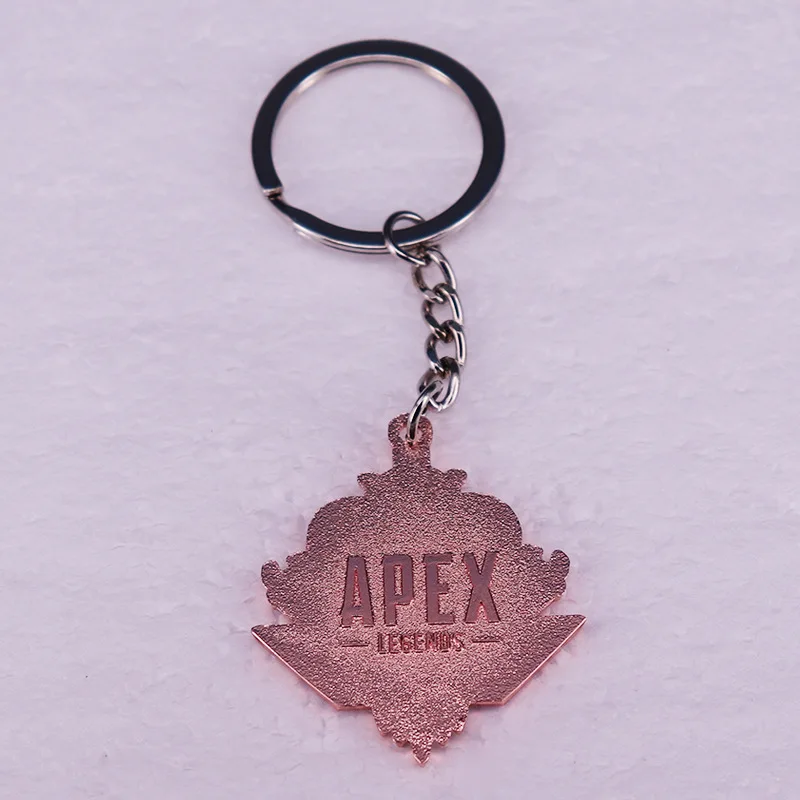 APEX Legends Keychain Hunting Double Hammer enamel pin Skull Sea Collar Pins Keyring Fashion gamer badge Accessories Gift