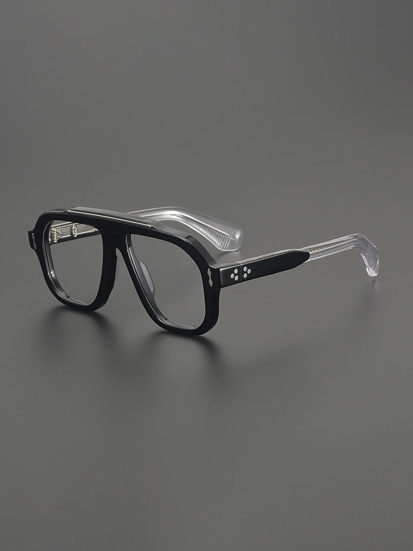 

Vintage Classic Pilot Glasses Frame Men Optical Prescription Eyewear Acetate Women Myopia Reading Retro Eyeglasses Custom Logo