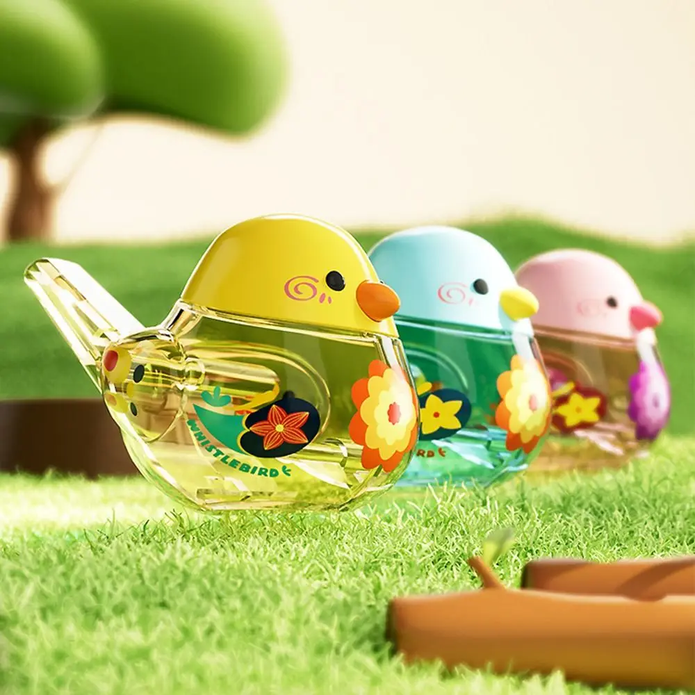 Filled with Water Water Bird Whistle Hanging Rope Pronunciation Training Water Musical Whistles Soft Voice Portable