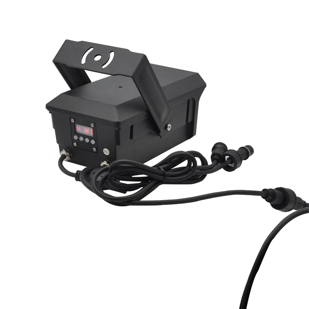 2W Garden Light 7Color Starry Sky Laser Projector, RGB Full Star Firefly Light DMX Remote Control, Outdoor Landscape Light