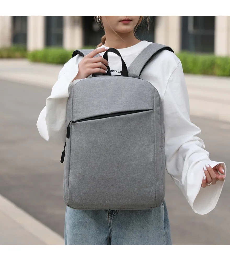 

Large capacity notebook simple versatile backpack business commute travel computer bag