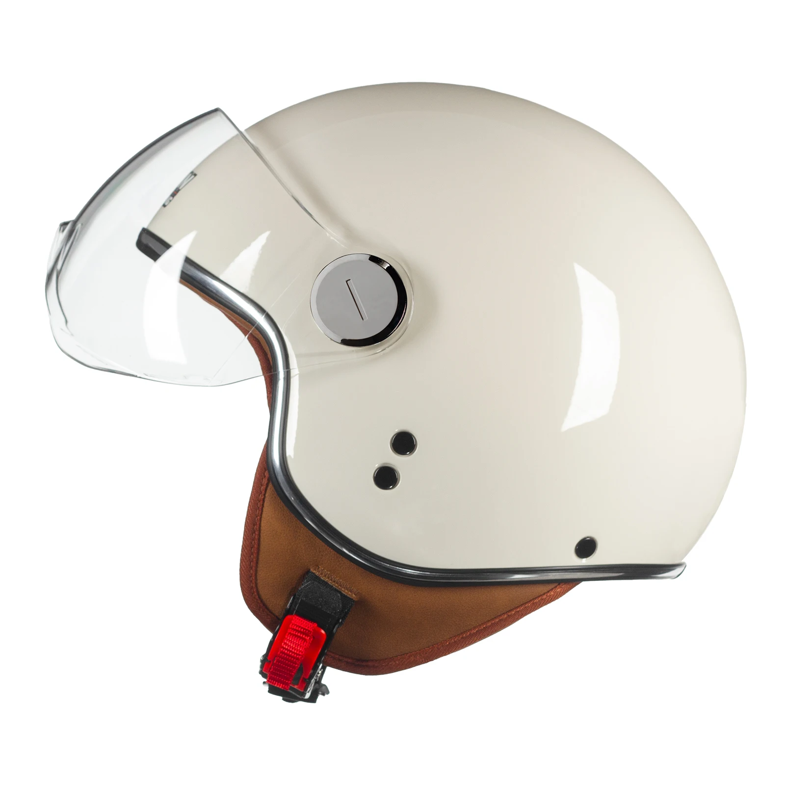 CrownRacing 3/4 Open Face Motorcycle Helmet  in Multiple Sizes And Colors