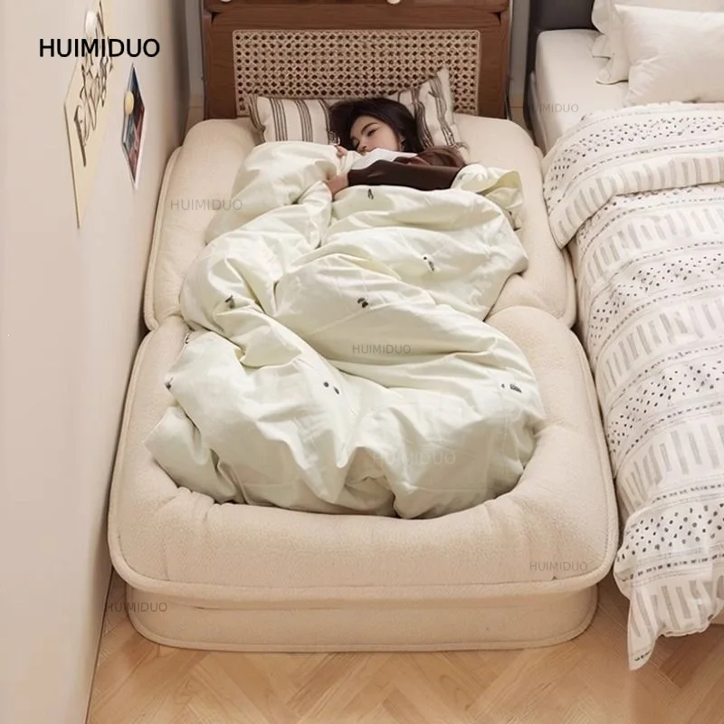 Dual-purpose Folding Sofa Bed Human Kennel Lazy Sofa Reclining and Sleeping Single Double Tatami Bedroom Small Sofa