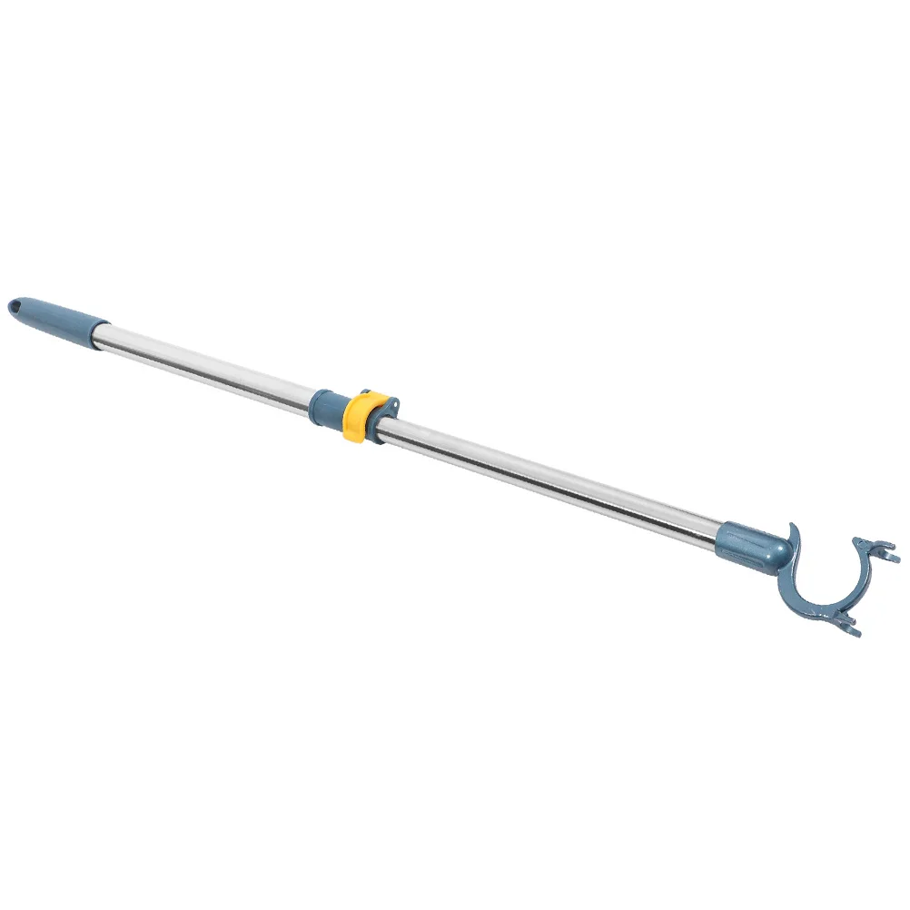 

Telescopic Clothes Rod Adjustable Lightweight Aluminum Clothes Drying Pole for Balcony Closet Reach Garment Hanging Storage