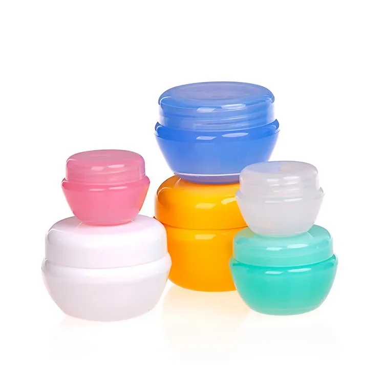 5/10/20/30g Face Cream Jar Cosmetic Packaging Refillable Bottles Travel Sample Box Make Up Container Mini Mushroom Shape Bottle