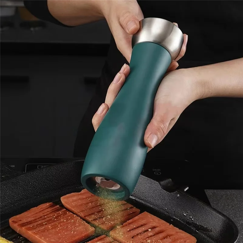 

ABKY-304 Ручная мельница для перца из нержавеющей стали, морская соль, цветок, мельницы для перца, шейкер для специй для барбекю, инструмент