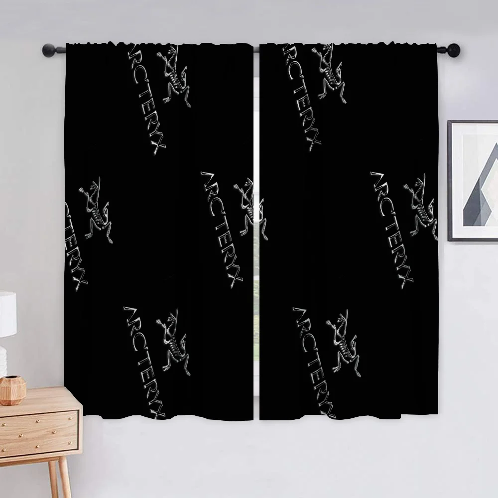 Small Room Curtains Partition Kitchen Curtains Blackout Curtain Window Curtains X-arcteryx-y Garland Curtain for Quarto Living