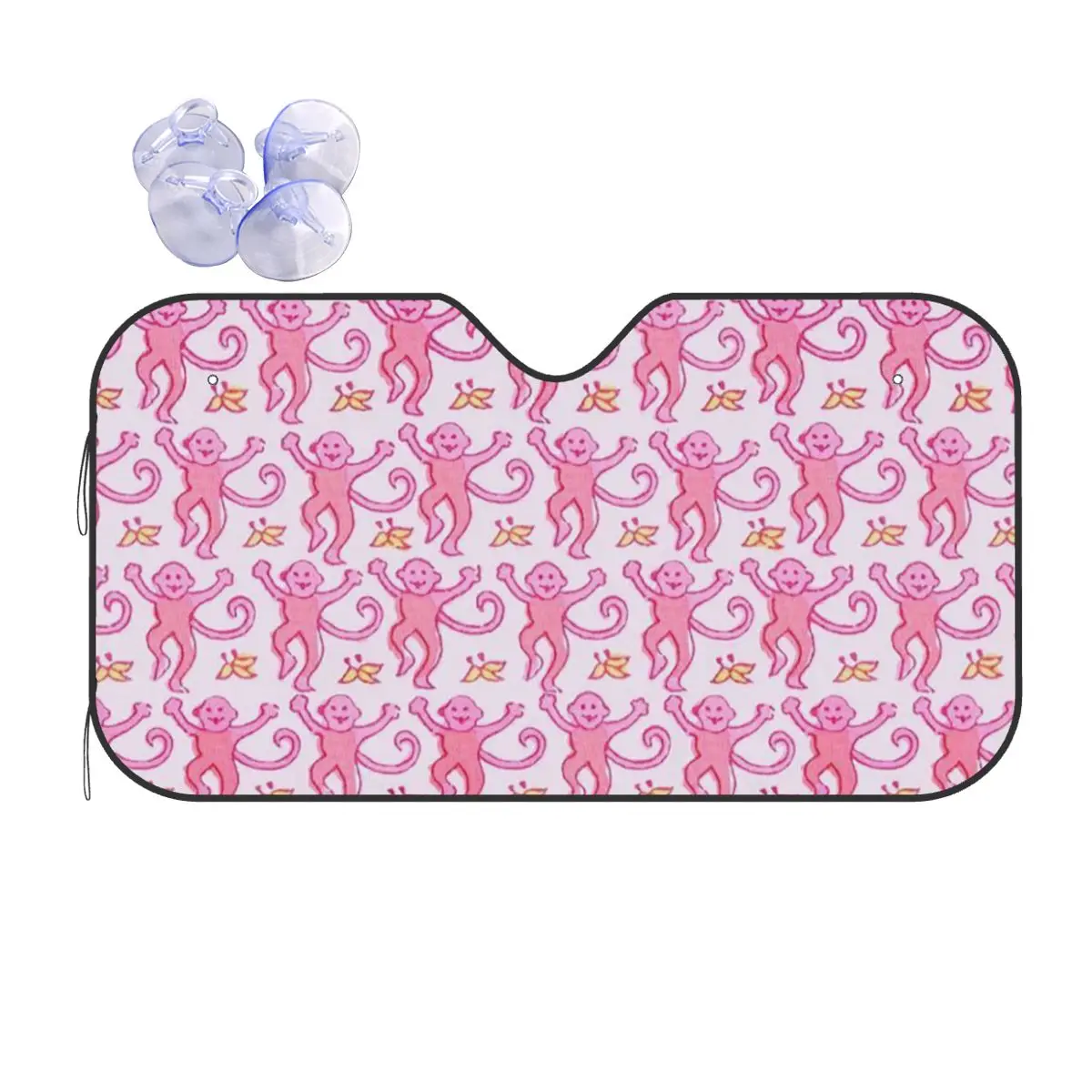 

Преппи Роликовые Обезьянки Кролик Аниме Солнцезащитный козырек Лобовое стекло автомобиля Переднее лобовое стекло Солнцезащитный козырек Аксессуары Чехлы