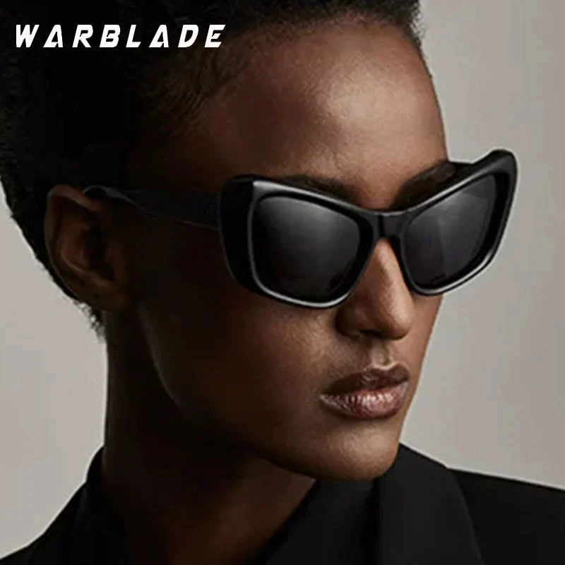 

Oversized Cat Eye Sunglasses Men Women Luxury Brand Designer Outdoor Street Photography Sun Glasses Unisex Vintage Shades UV400