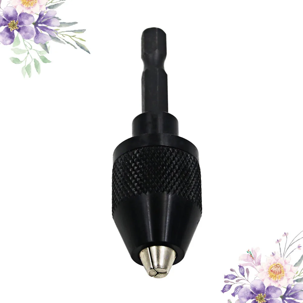 ดอกสว่านไฟฟ้า 03-6 มม. หัวจับดอกสว่านแบบไม่ใช้กุญแจ ก้านต่อ 635 มม. แข็งแรง ทนทาน อุปกรณ์เสริมเครื่องเจียรไฟฟ้า สำหรับใช้ในบ้านและสตูดิโอ