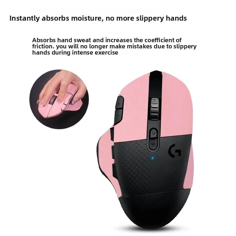 Per Logitech G604 Mouse Grip Tape Adesivi antiscivolo Mouses^ Accessori Computer da gioco Laptop Desktop Colori multipli