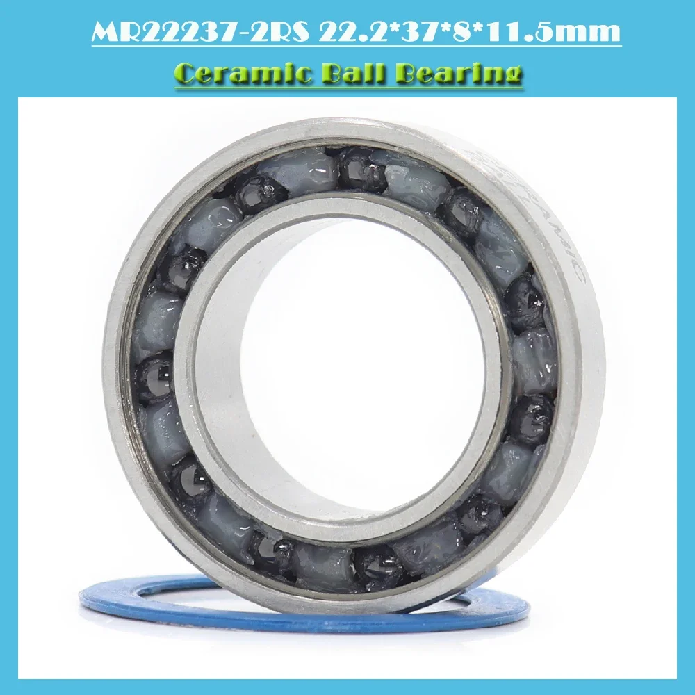 

1PC MR22237-2RS Bearing 22.2*37*8*11.5mm MR 22237 RS Bicycle Bottom Bracket Repair Parts 22.2 37 8 11.5 Ceramic Ball Bearing