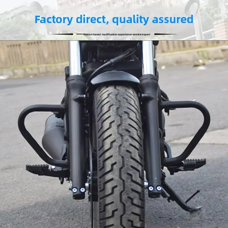 Motorcycle Crash Bar Fall Frame Engine Guard Bumper Protector Bar Off-road Motorcycle Modified Parts Custom Parts