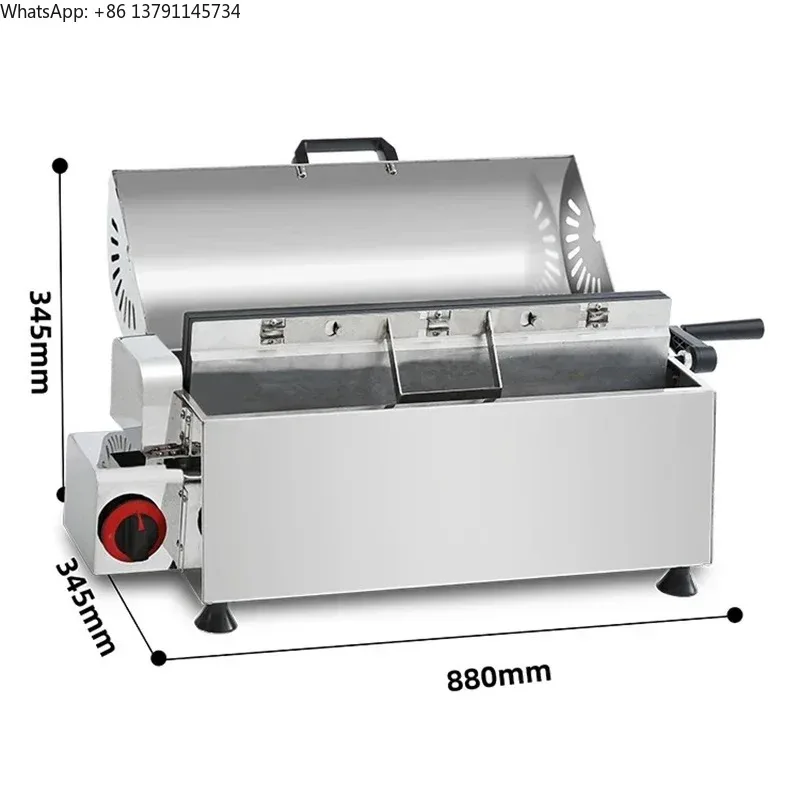 Máquina Comercial para Castellas, Máquina para Hacer Bizcochos, Máquina Antiadherente para Waffles de Burbujas, Plancha Redonda para Mini Bizcochos