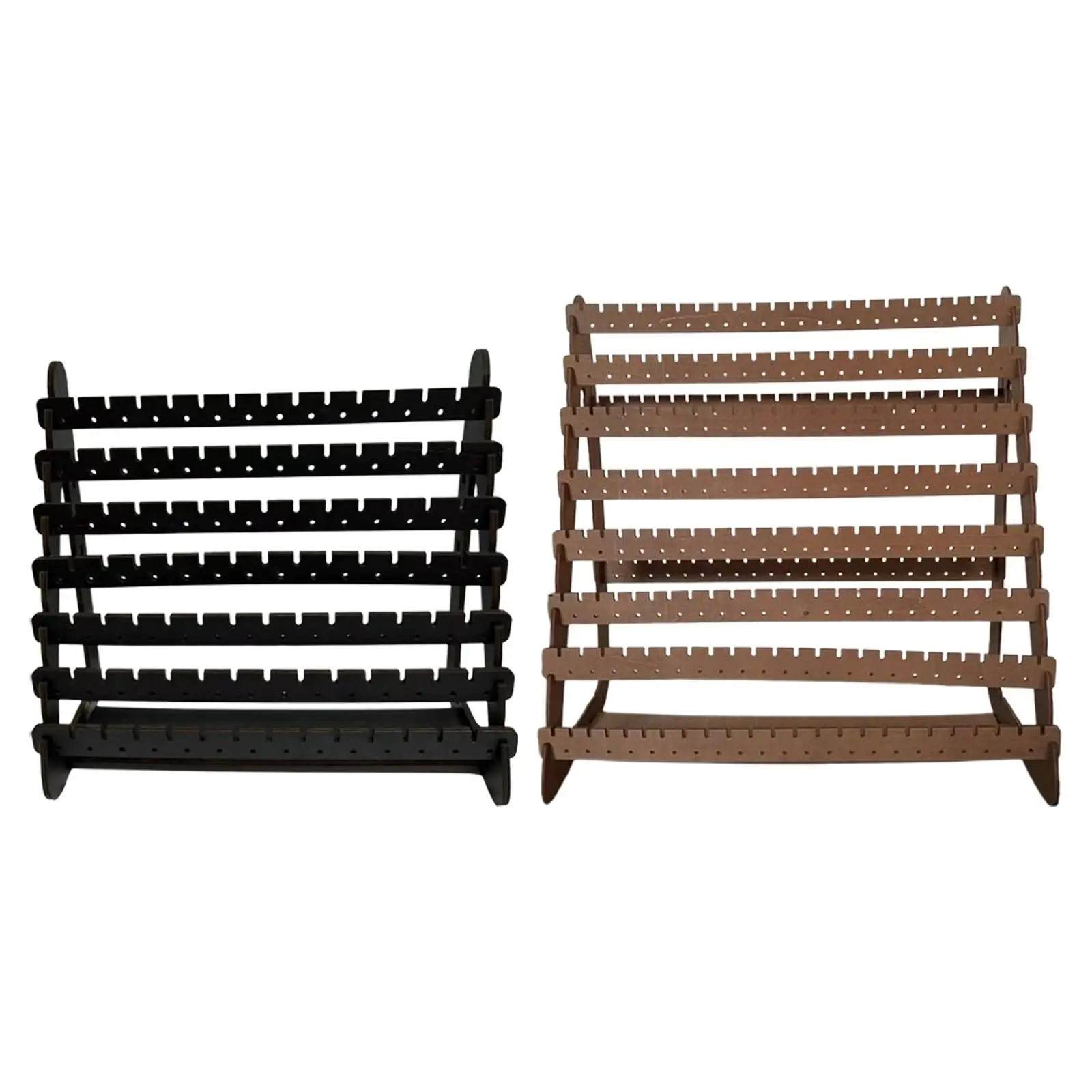 

Earrings Display Stand Rustic Multipurpose Wooden Jewelry Organizer Earrings Tower for Store Dresser Home Vanity Tabletop Stall