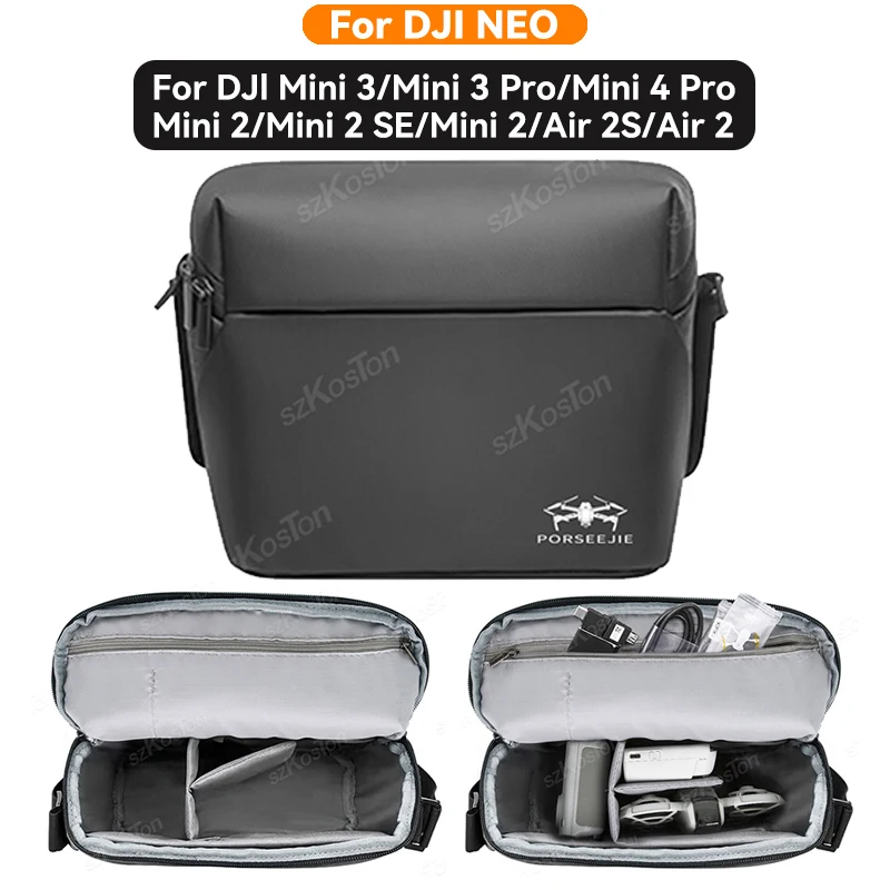 Backpack For DJI Neo Shoulder Bag Carrying Storage Travel Handbag For DJI Mini 4 3 Pro/Air 2S/Mini 4K/Mini 3 2 Case Accessories