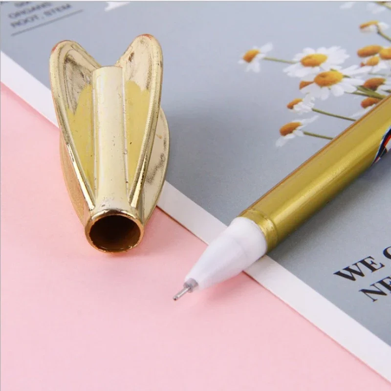 5 Stück Dart Modellierung Gel schreiber Set schwarzer Kugelschreiber zum Schreiben von 0,5mm Nachfüllungen Büro zubehör Schul bedarf Briefpapier