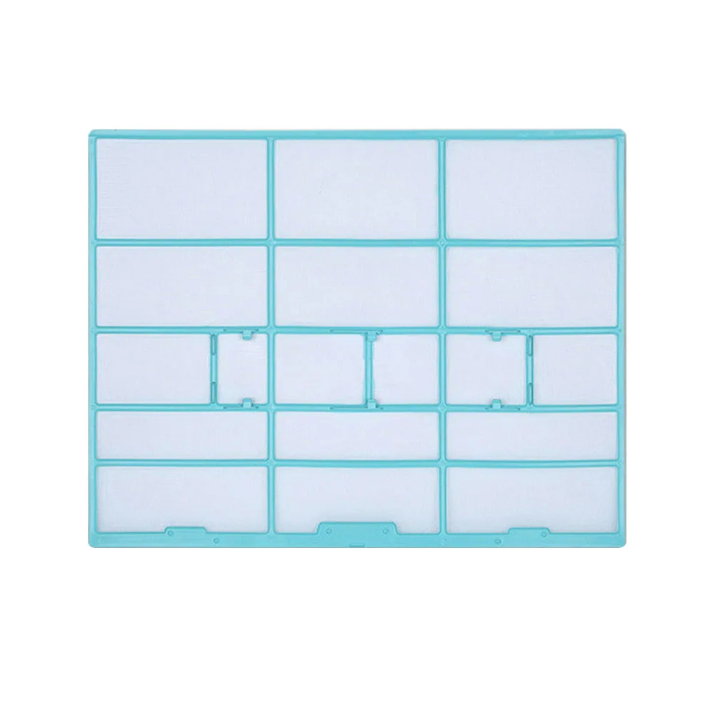 1pc filtro de malha capa 30*29/29.7*28/37.7*29.4/37.5*33cm rede poeira para midea ar condicionado para interior pendurado condicionador