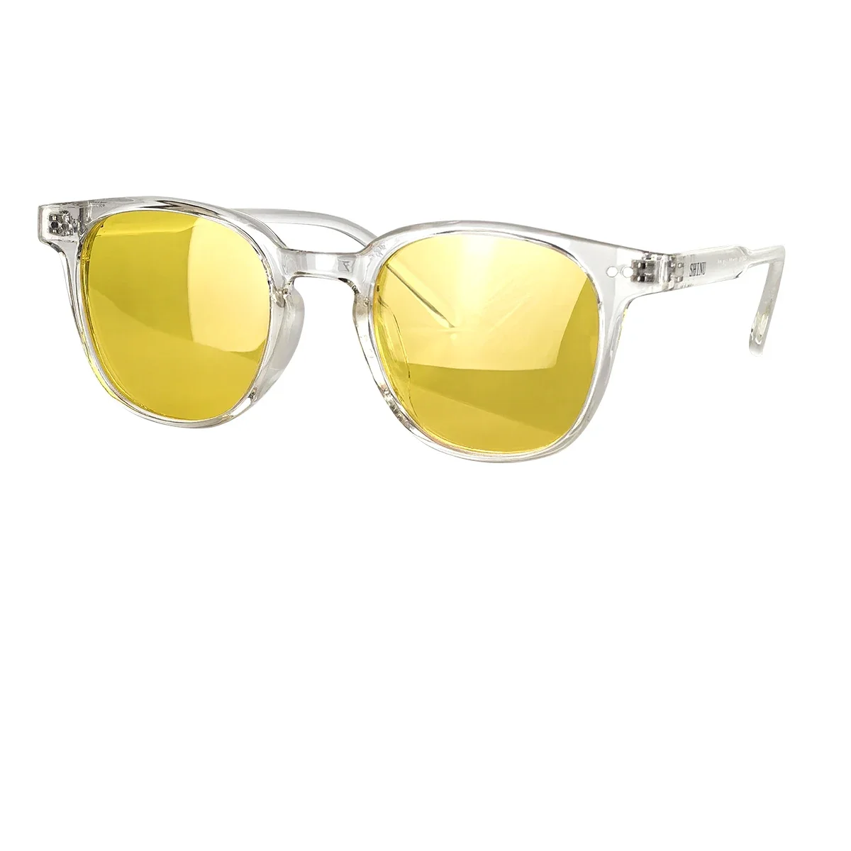 Lunettes de vision nocturne intelligentes SHINU à verres jaunes, monture TR90, pour la conduite, bloquant 80 % de la lumière bleue, également adaptées aux ordinateurs