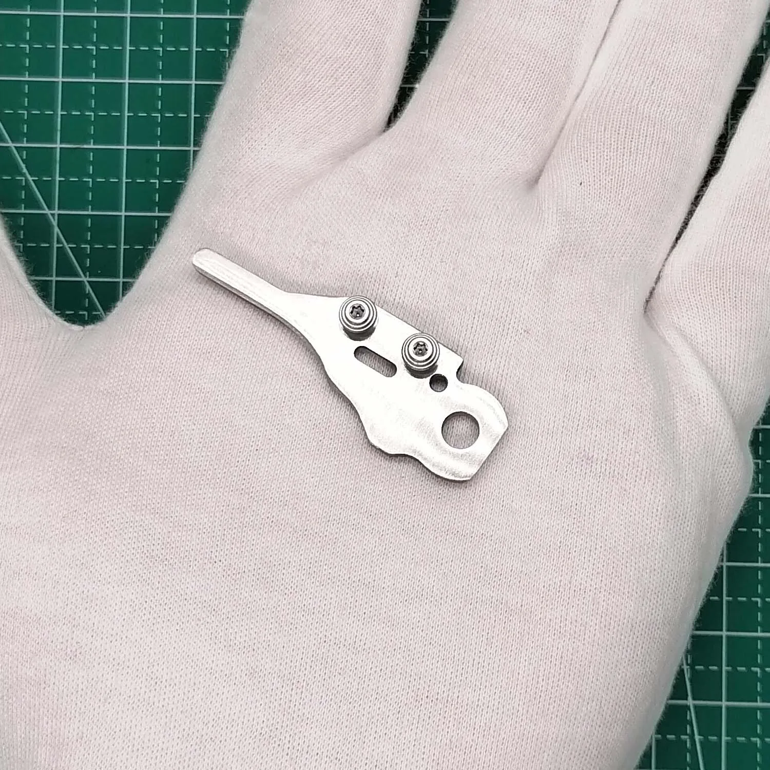 DIY Replacement Scalpel Handle with Thumb Stud Quick Open Button for Leatherman Wingman Sidekick Rev(PLIERS NOT INCLUDED)