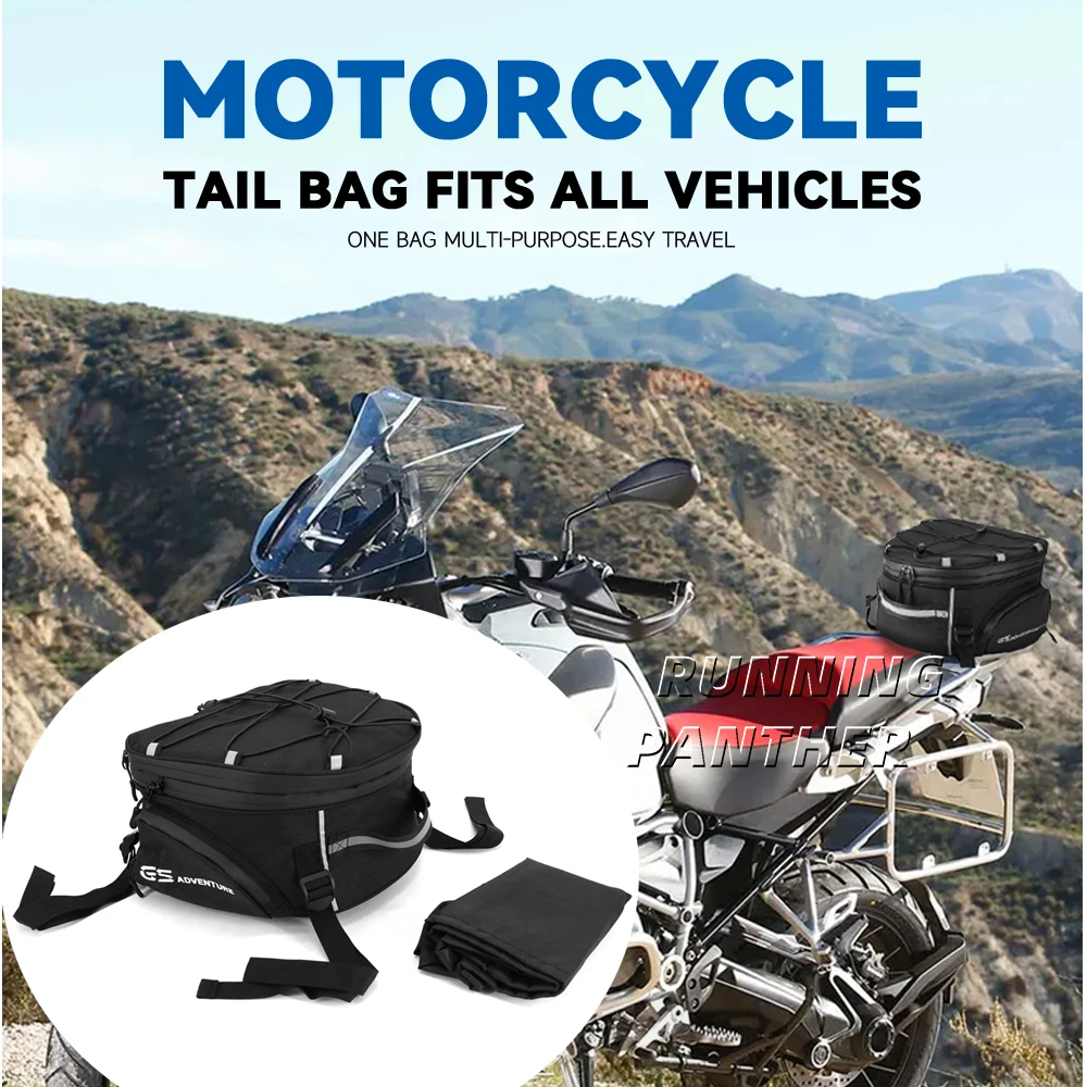 

Motorcycle Saddlebag Tailbag Tail Bag Mount Panniers Rack Top Case For BMW R Nine T K1600GT F700GS F800GS Advenutre