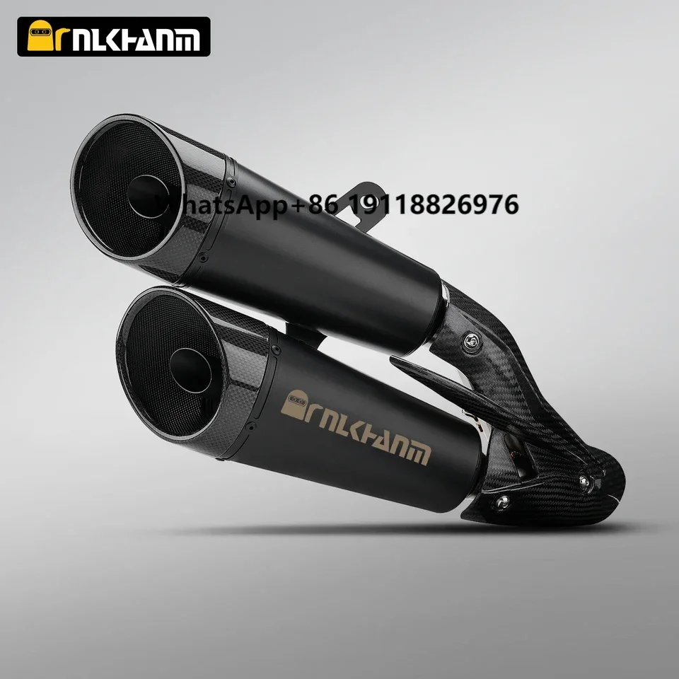 Monster 937/950 sistema de Escape de motocicleta modificación ZARD fibra de carbono silenciador de Escape de doble salida para Ducati Monster 950 nuevo